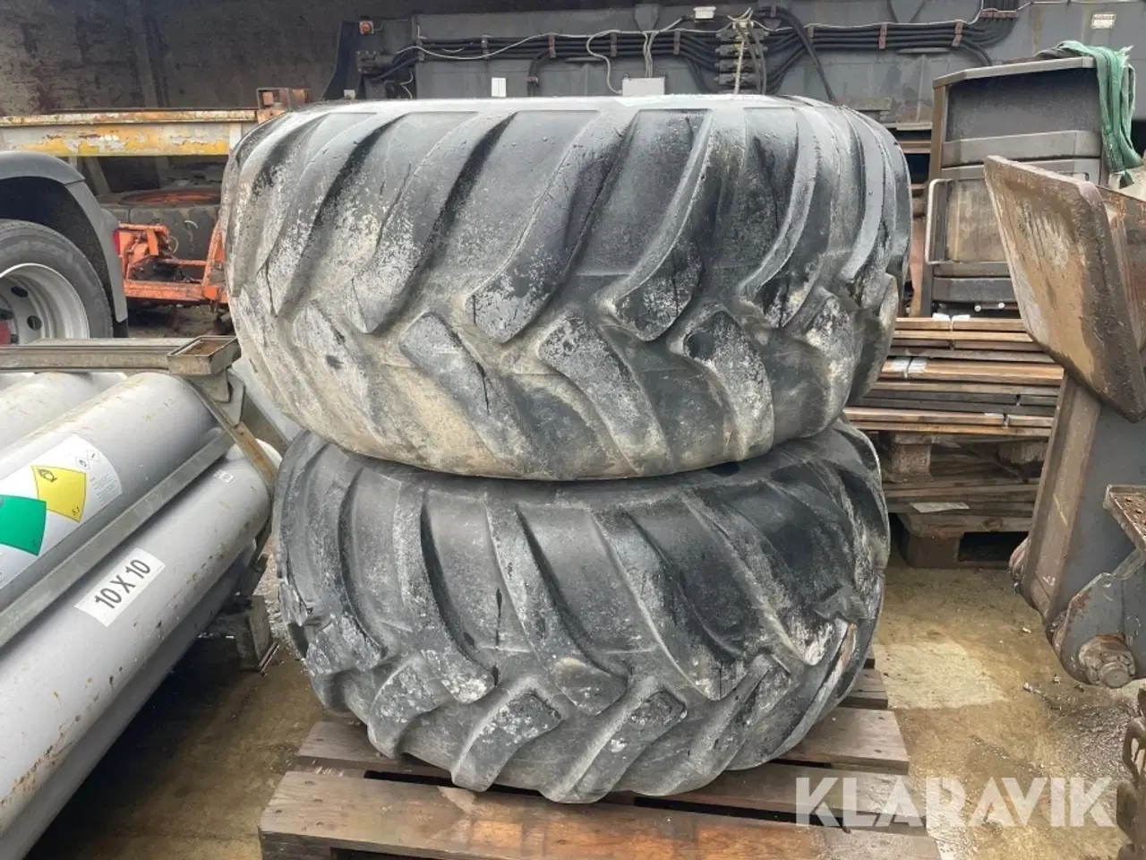 Billede 1 - Entreprenør dæk Trelleborg 600/55-26,5 til hydrema dumper