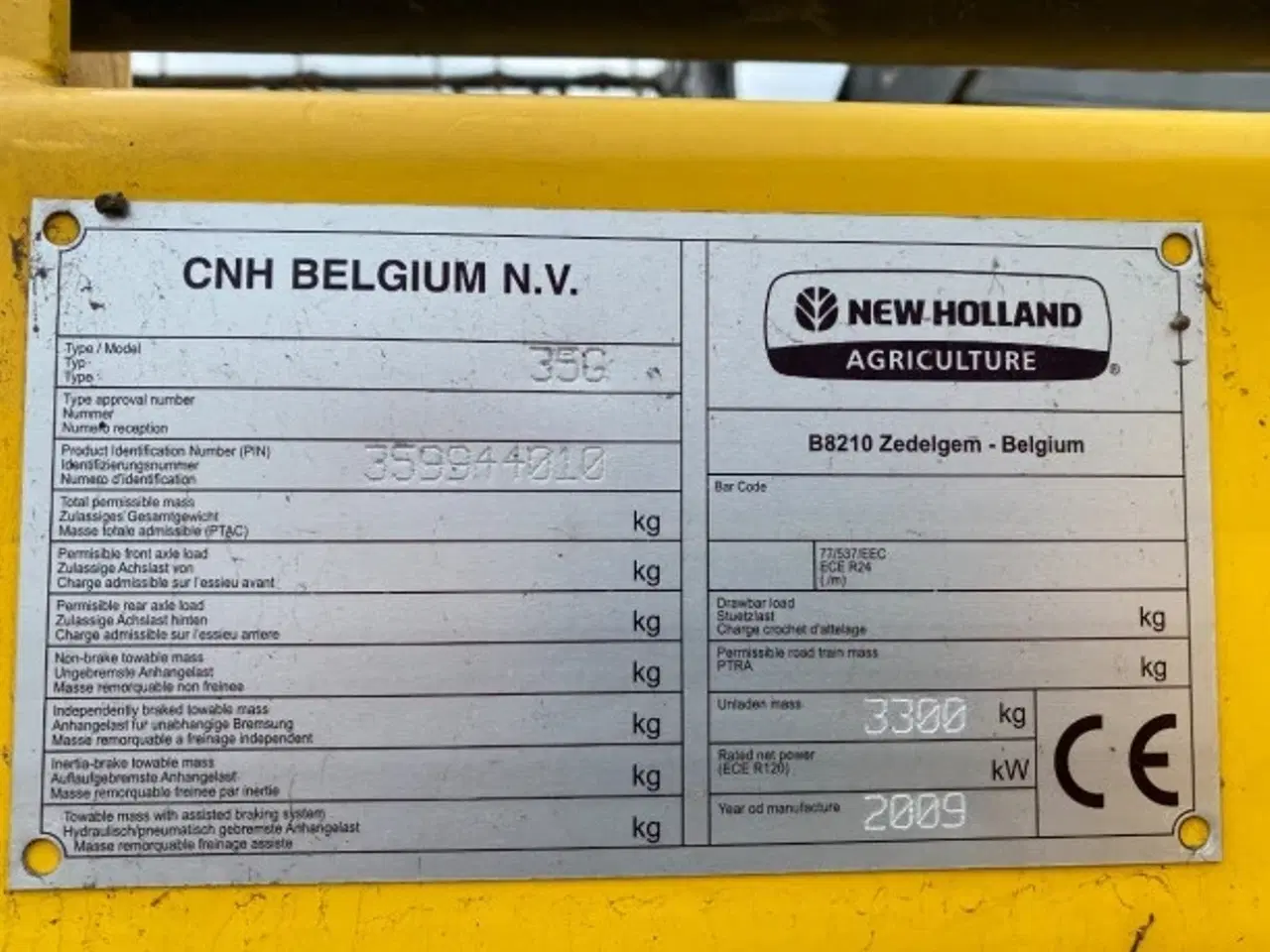 Billede 5 - New Holland 35" Vario