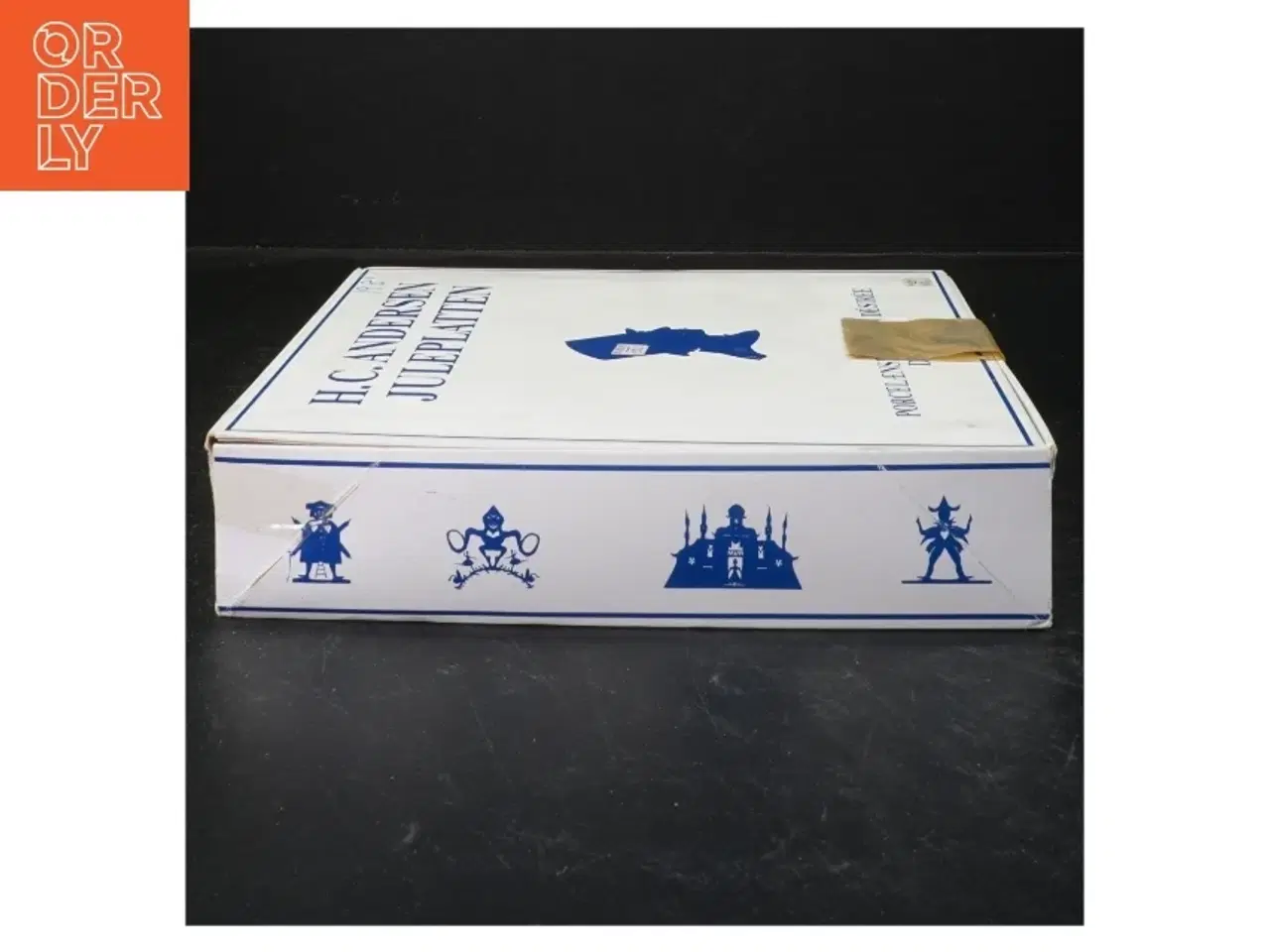 Billede 3 - H.C. Andersen juleplatte 1981 fra Desiree (str. Ø 19 cm)