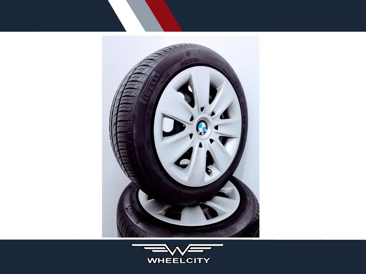 Billede 1 - 5x120 16" ET33, BMW sommersæt inkl. hjulkapsler
