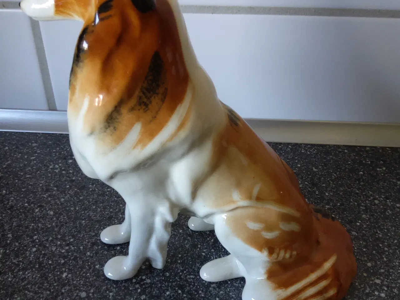 Billede 5 - Porcelæn Figur hund Collie 