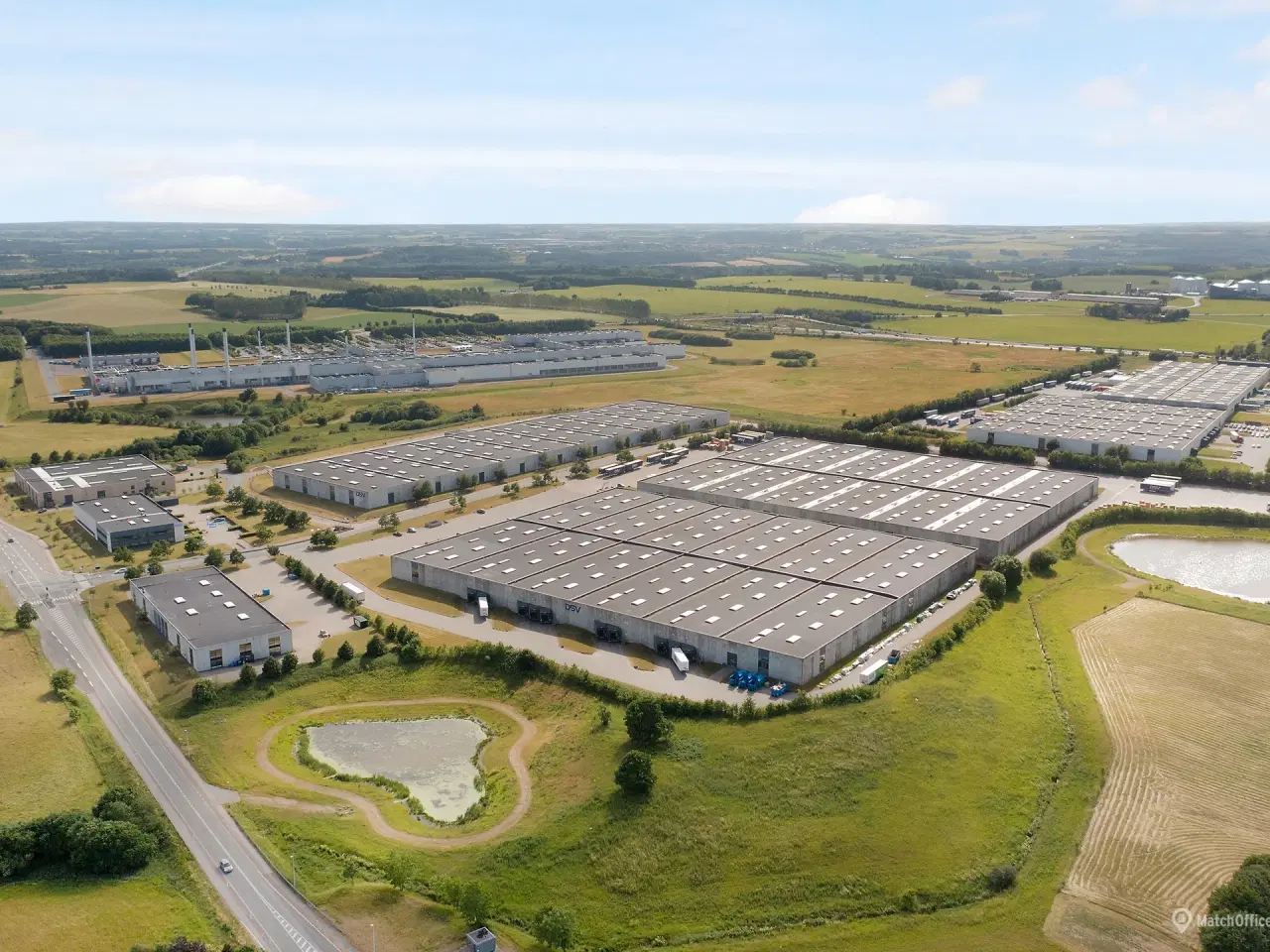 Billede 1 - Fleksible lager- og kontorfaciliteter fra 4 200 til 45 200 m² nord for Horsens