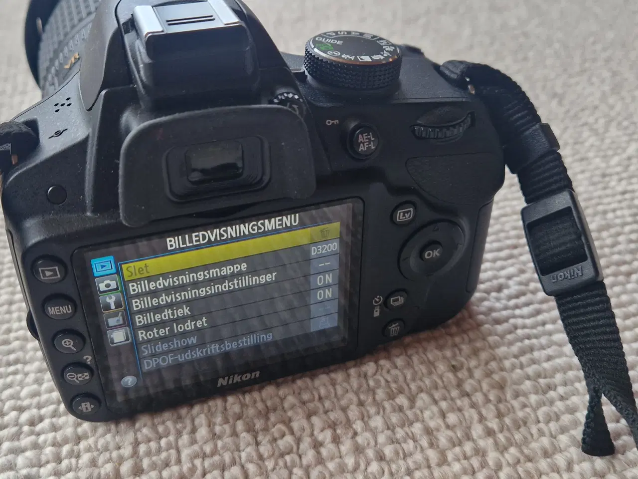 Billede 3 - Nikon D3200 Digitalkamera, 18-105mm linse, Meike S