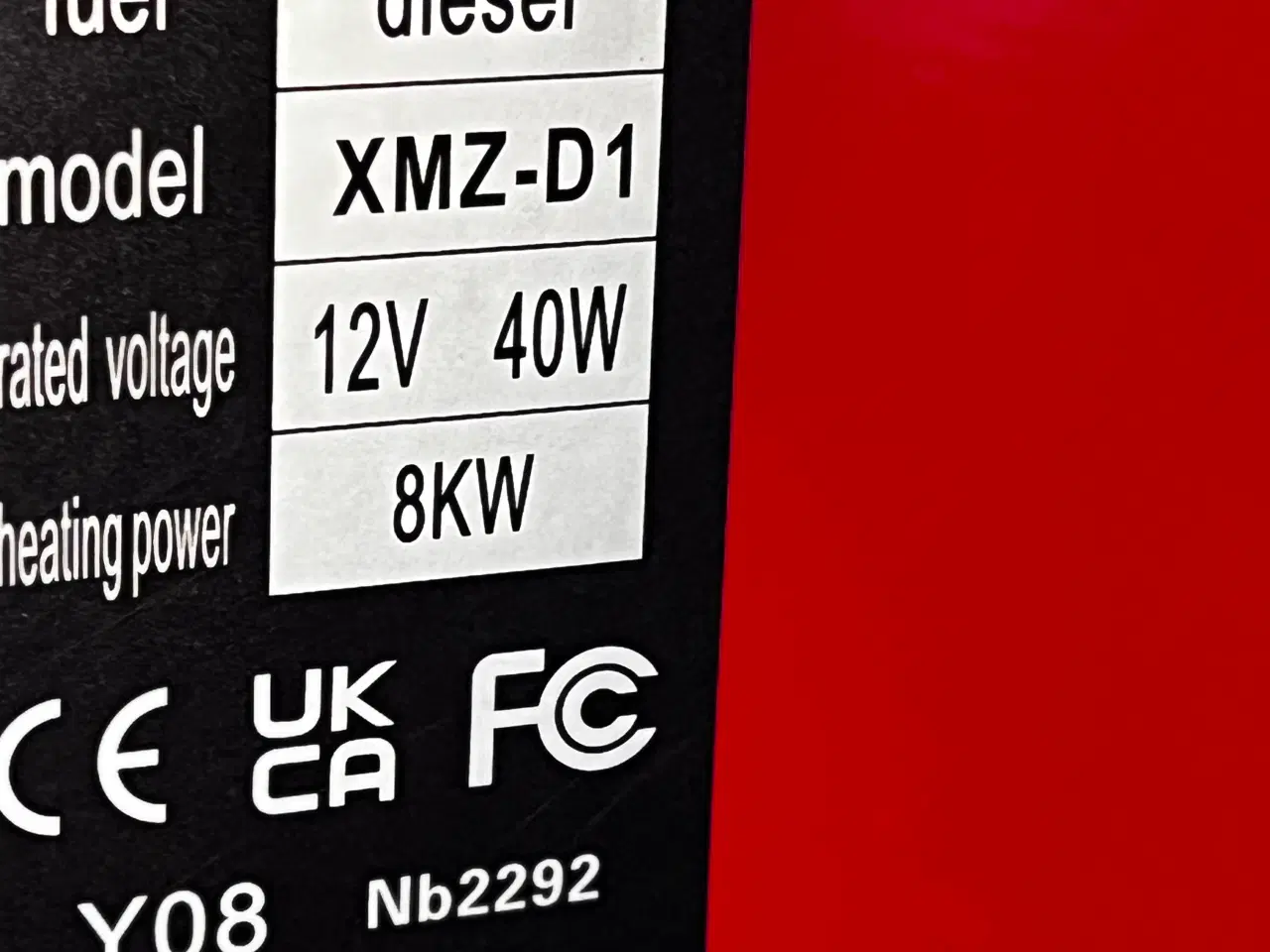 Billede 3 - Vevor dieselfyr til mange formpl