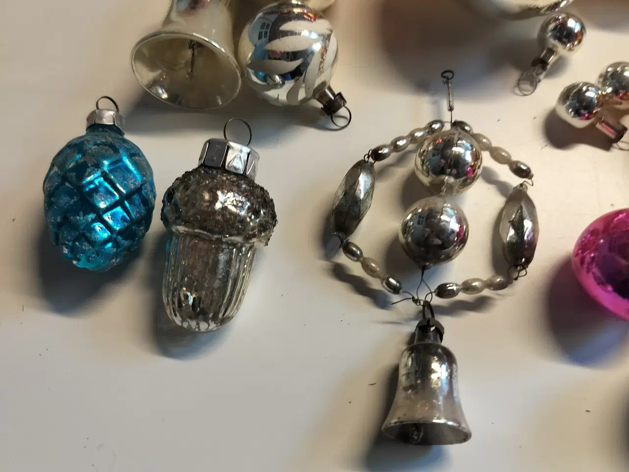 Billede 7 - 25 Gamle glas julekugler 