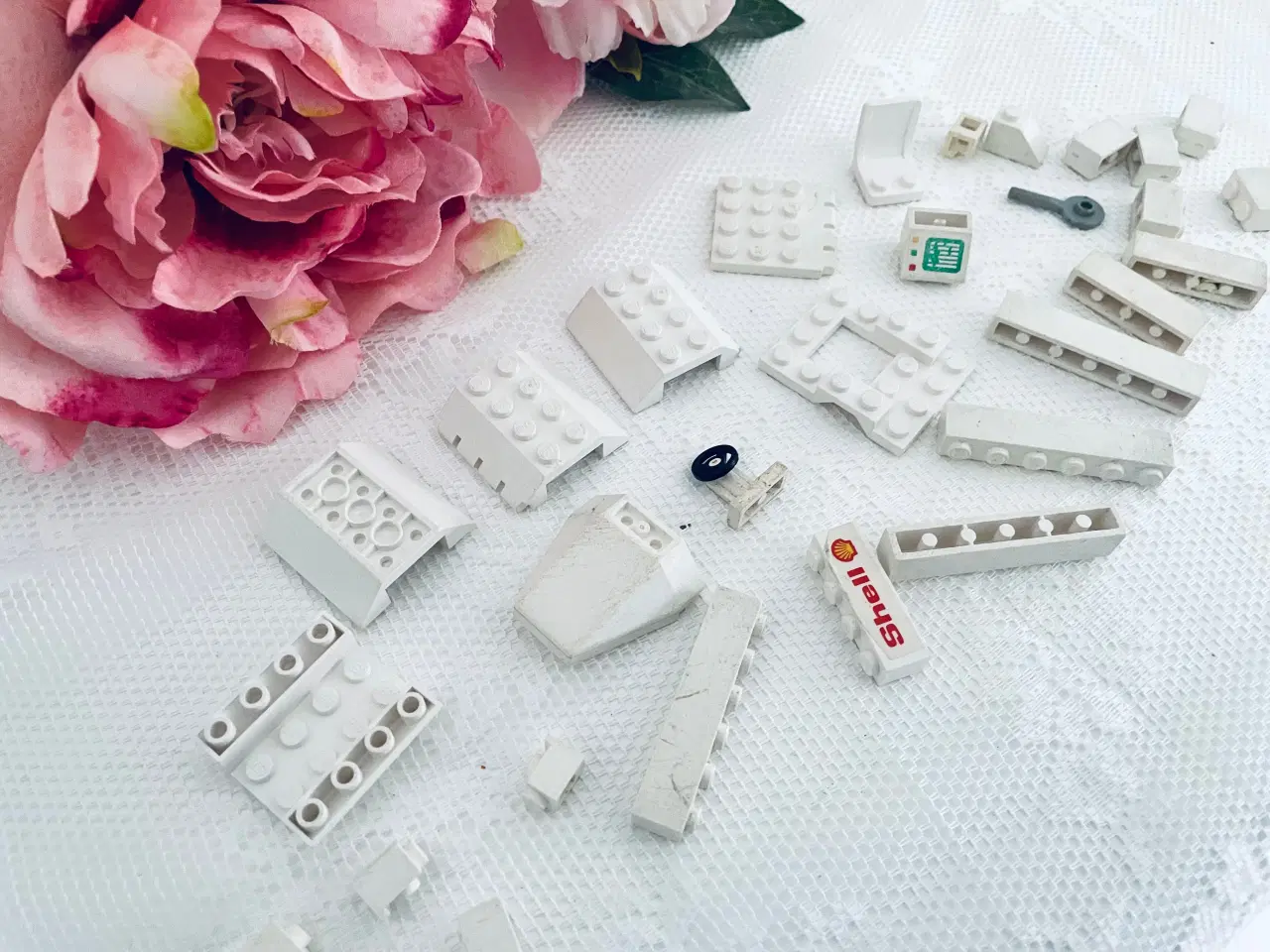 Billede 2 - Hvid blandet løsdele Lego 