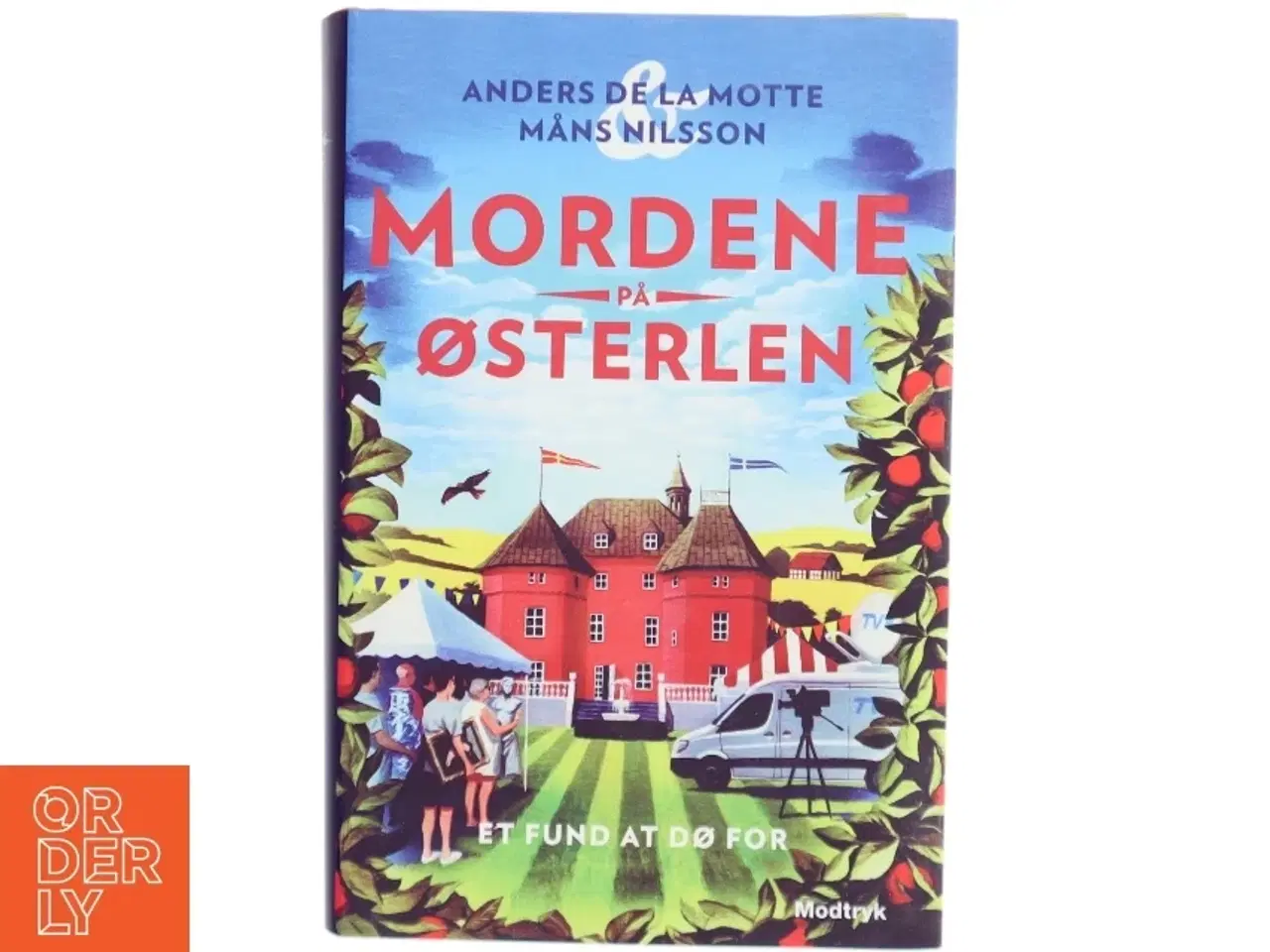 Billede 1 - Et fund at dø for : en puslespilskrimi af Anders De la Motte (Bog)