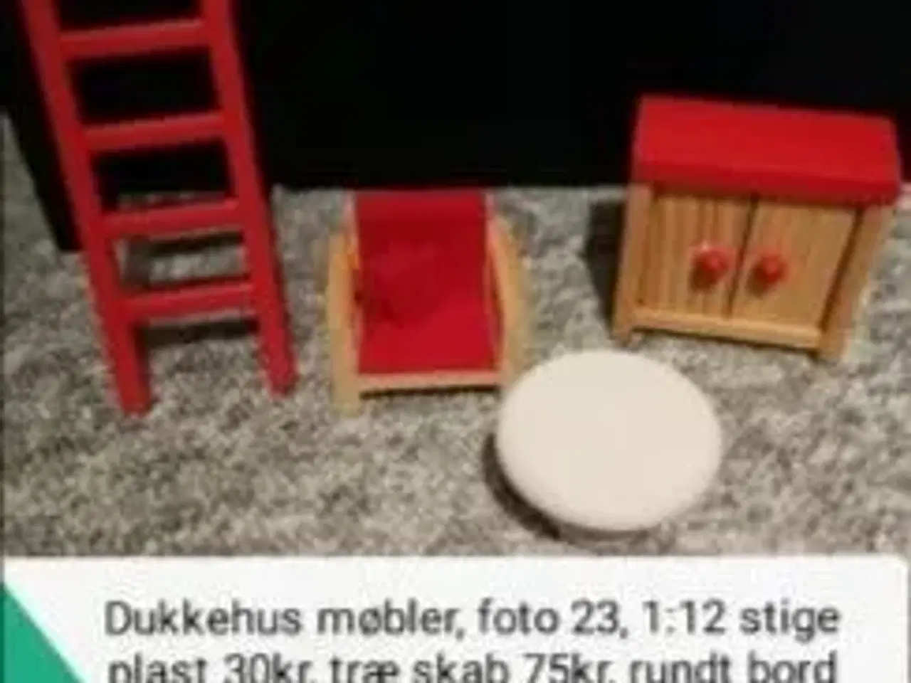 Billede 4 - 1:12 dukkehus møbler