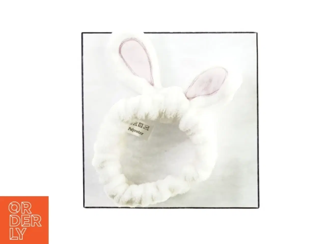 Billede 1 - Hårbånd med kaninører (str. 16 x 9 cm)