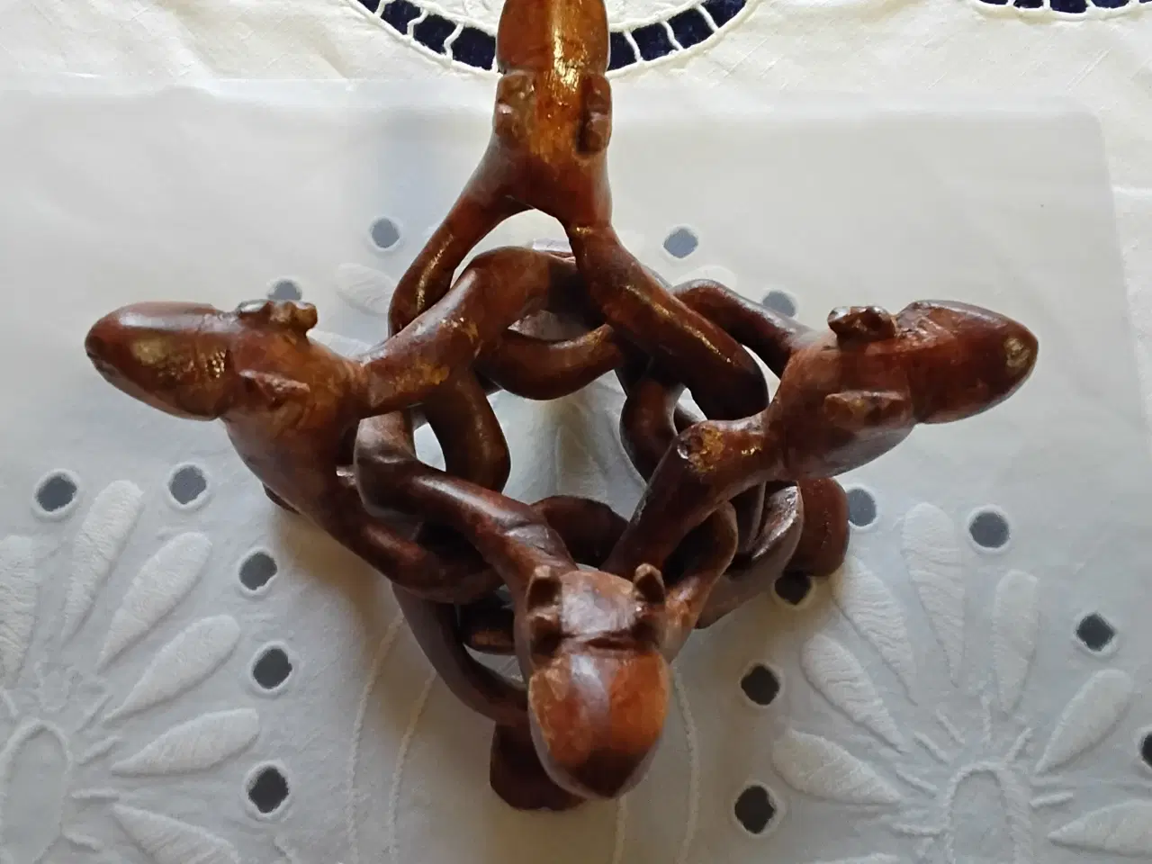 Billede 3 - "Unity " skulptur vintage - sammenflettede kameler