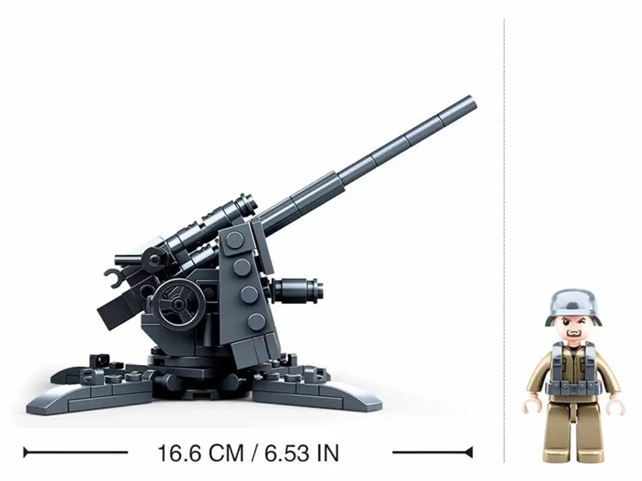 Billede 2 - Militær Tyskland 88 MM FLAK