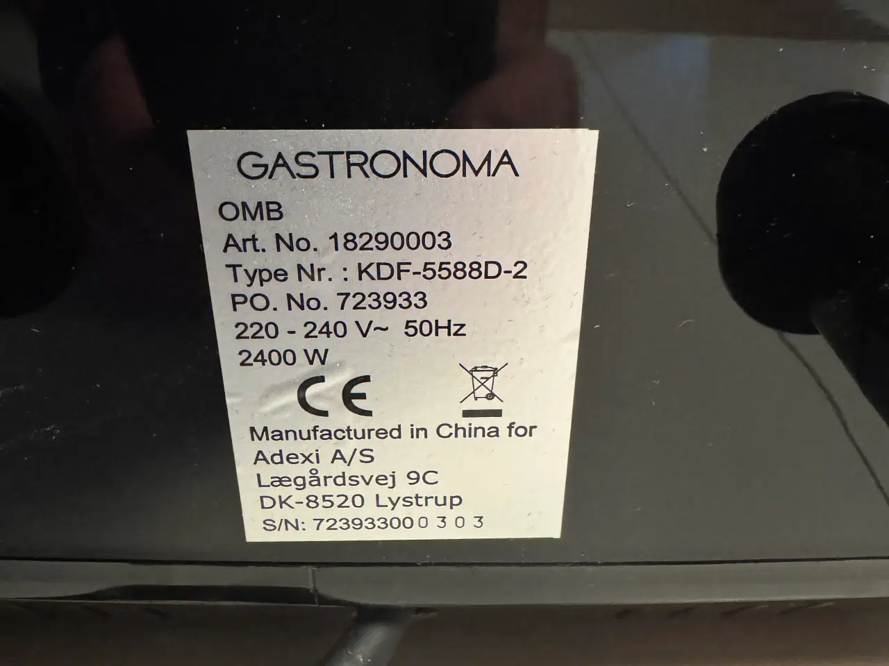 Billede 4 - Gastronoma Low Fat dobbelt airfryer 