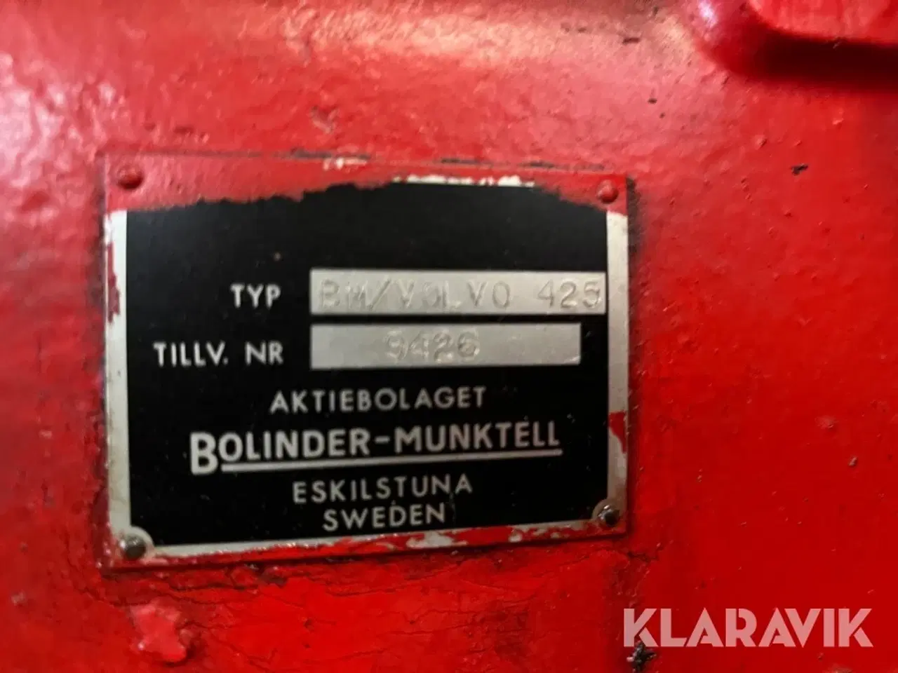 Billede 10 - Veterantraktor Volvo BM 425