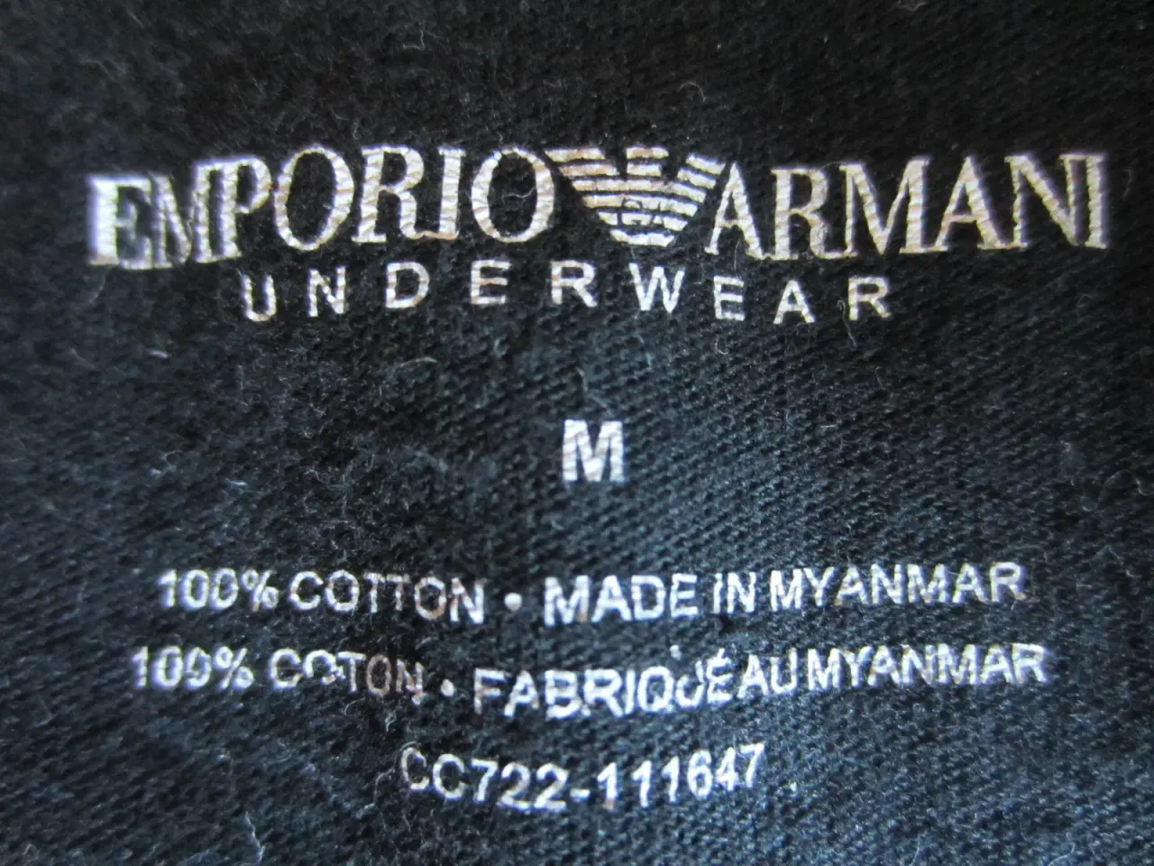 Billede 3 - EMPORIO ARMANI herre T-shirt med rund hals