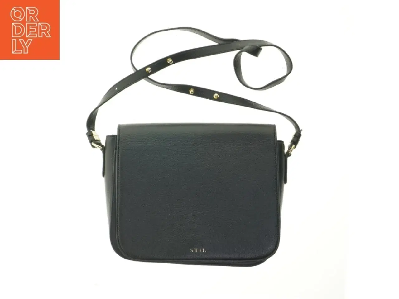 Billede 1 - Sort skuldertaske fra STIL (str. 33x25 cm)