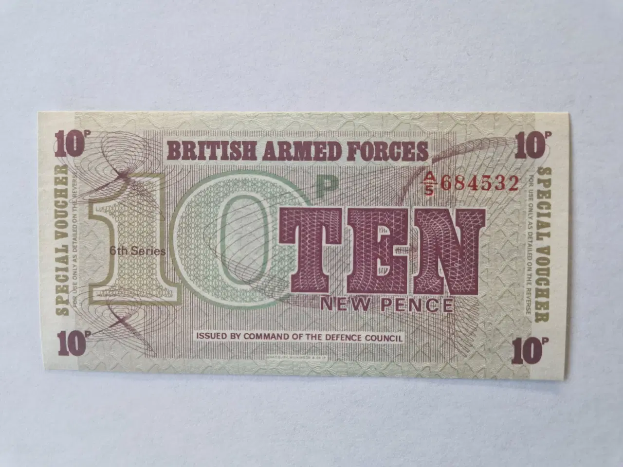 Billede 2 - 10 New Pence British Armed Forces