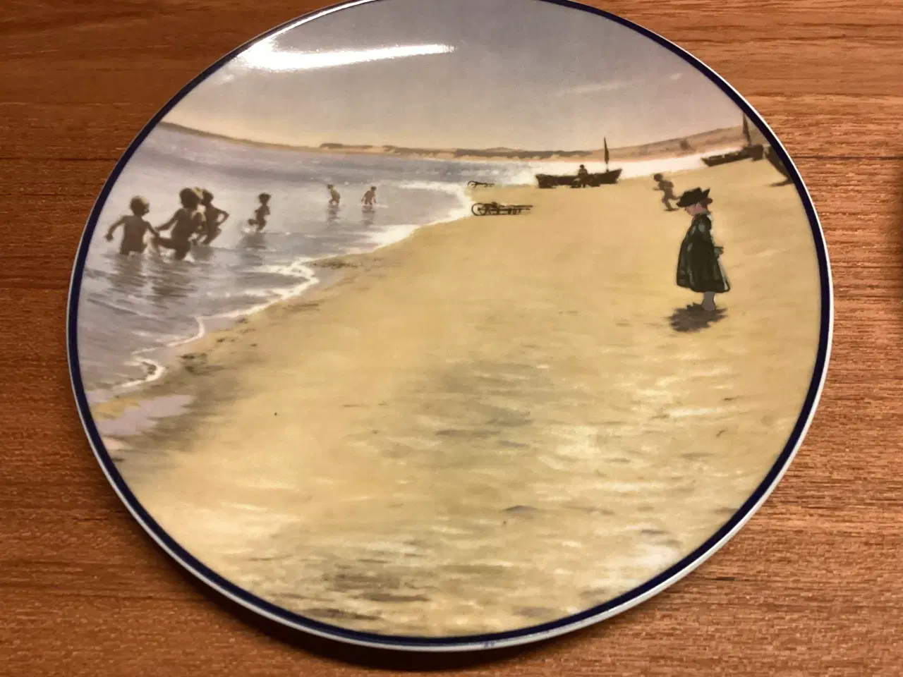 Billede 6 - Skagensmalerne, flotte platter, Ø 19,3cm, pr. stk.