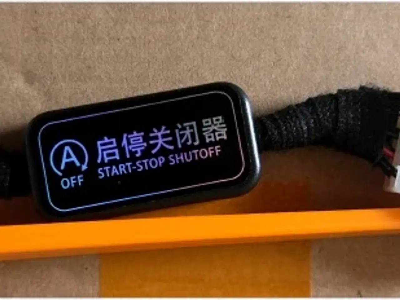 Billede 1 - Automatisk start stop blokerer