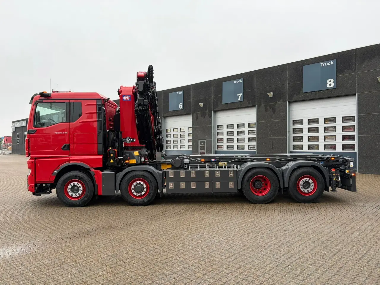 Billede 4 - MAN TGX 35.540 8X2H-6 BL CH, Hejs-kran