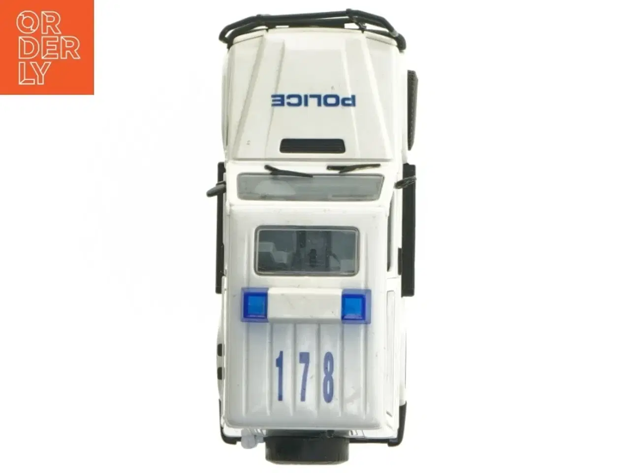 Billede 6 - Legetøjspolitibil fra Mercedes-Benz (str. 17x8 cm)