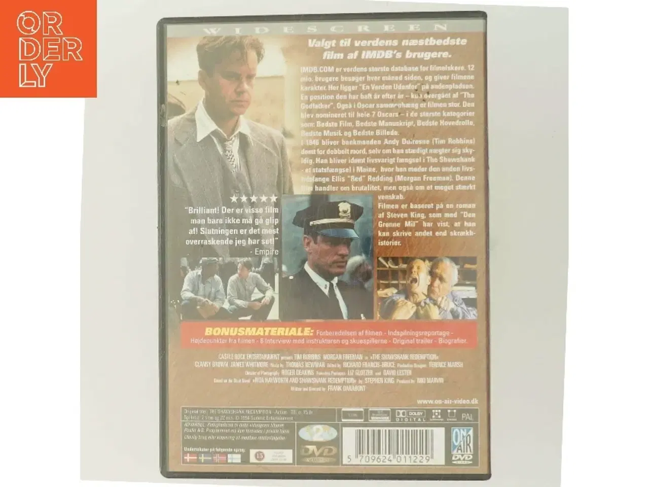 Billede 3 - The Shawshank Redemption med Tim Robbins (DVD)