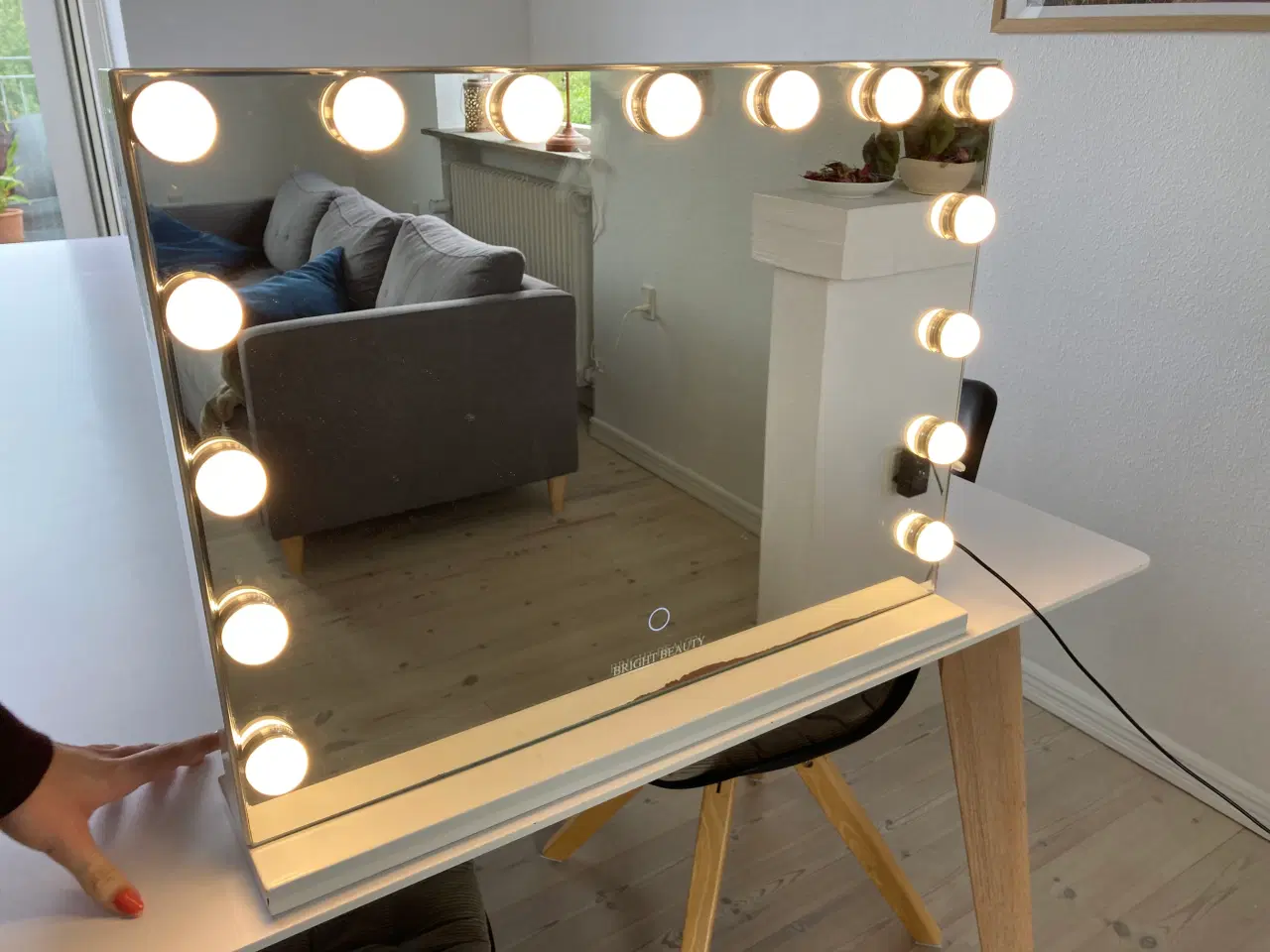 Billede 1 - Make up spejl