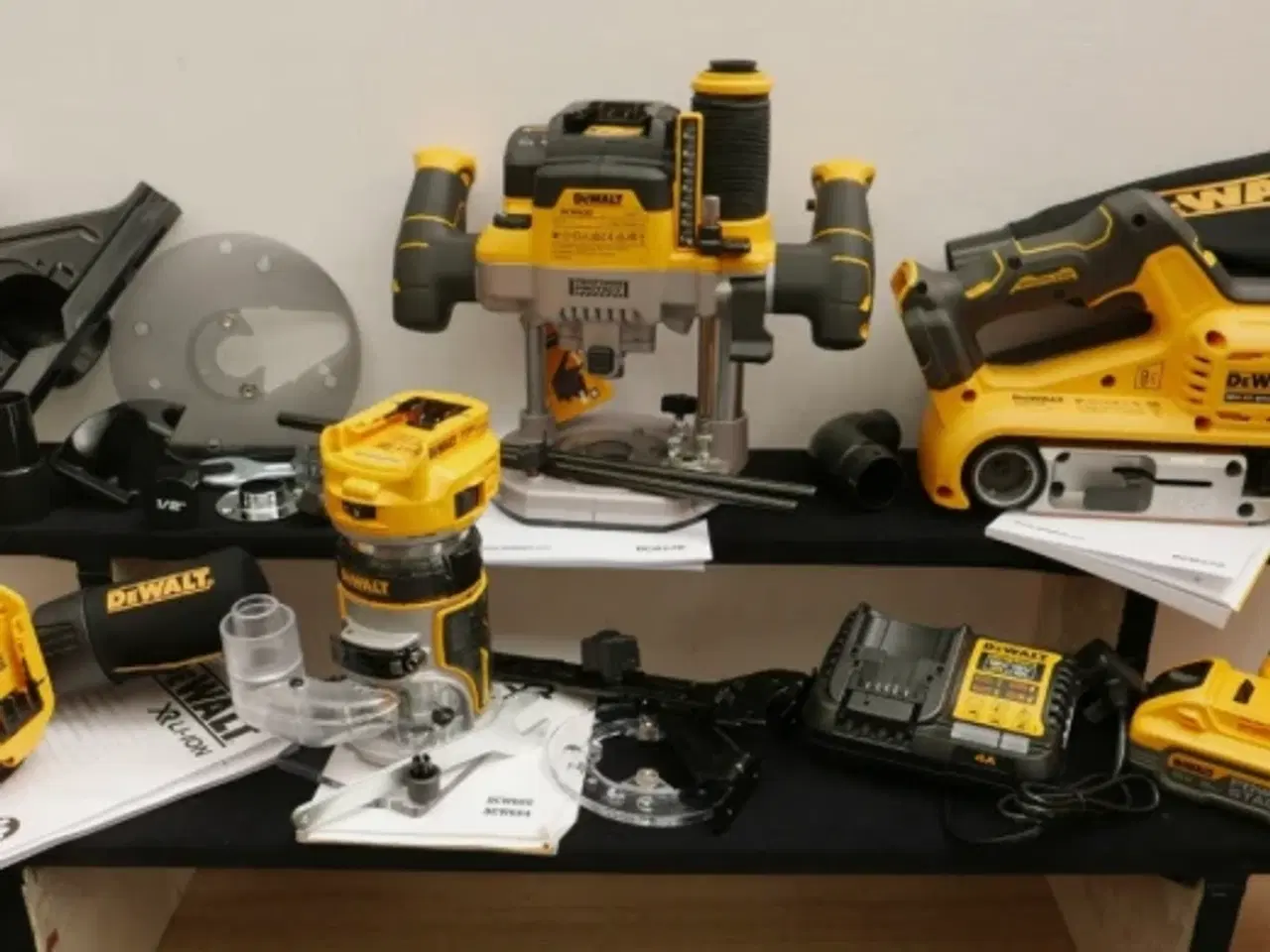 Billede 1 - DeWalt fræse og slibe sæt