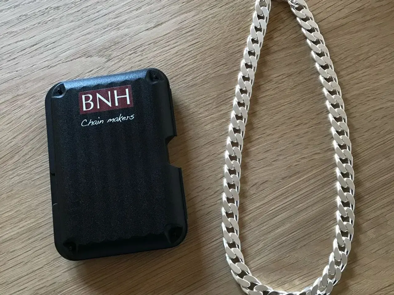 Billede 1 - BNH halskæde (925 sterling sølv)