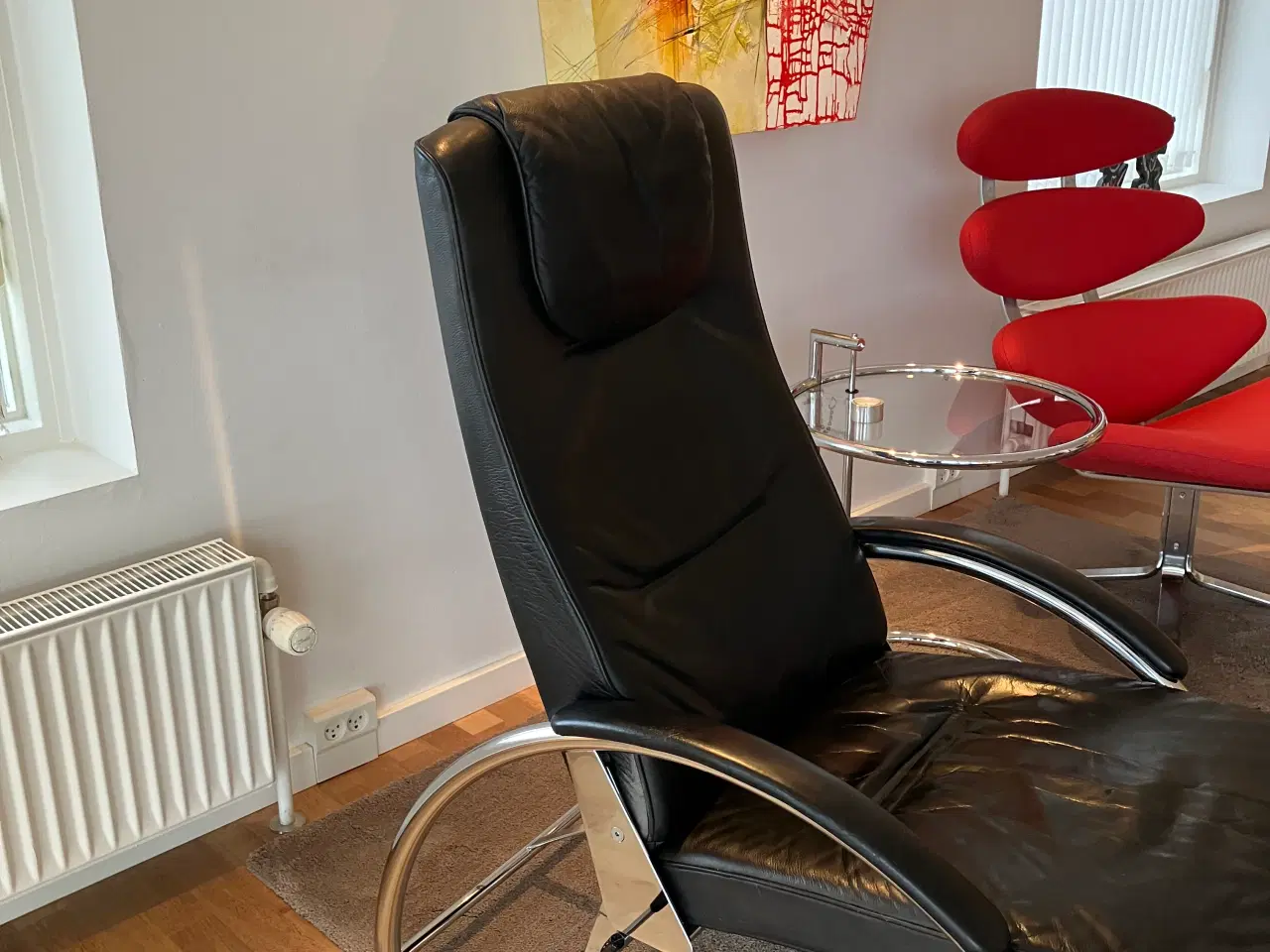Billede 4 - Lænestol i sort 