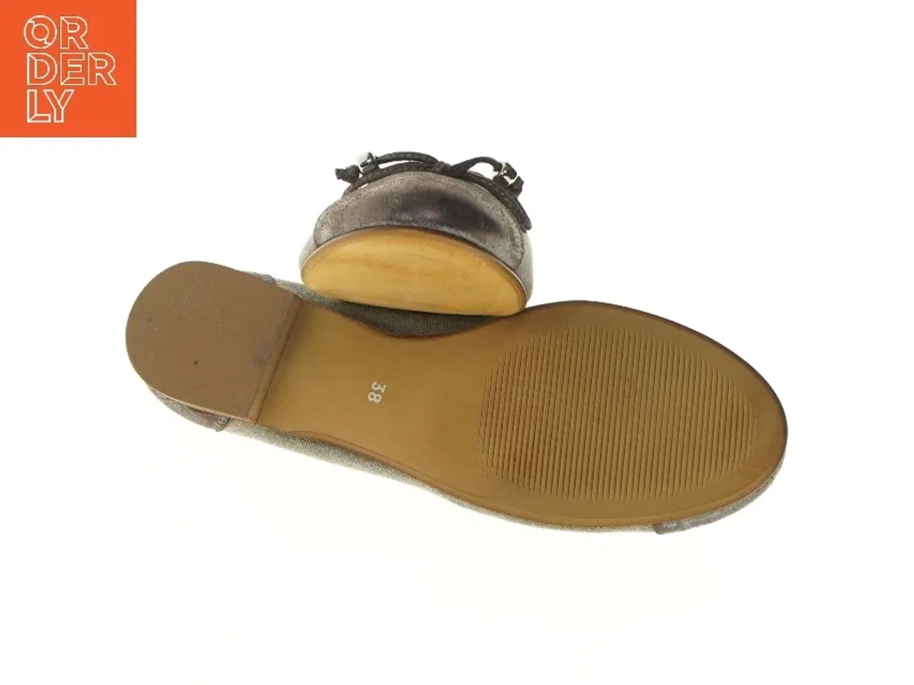 Billede 5 - Flade sko med snørebånd, størrelse 38 fra Millian (str. 38 )