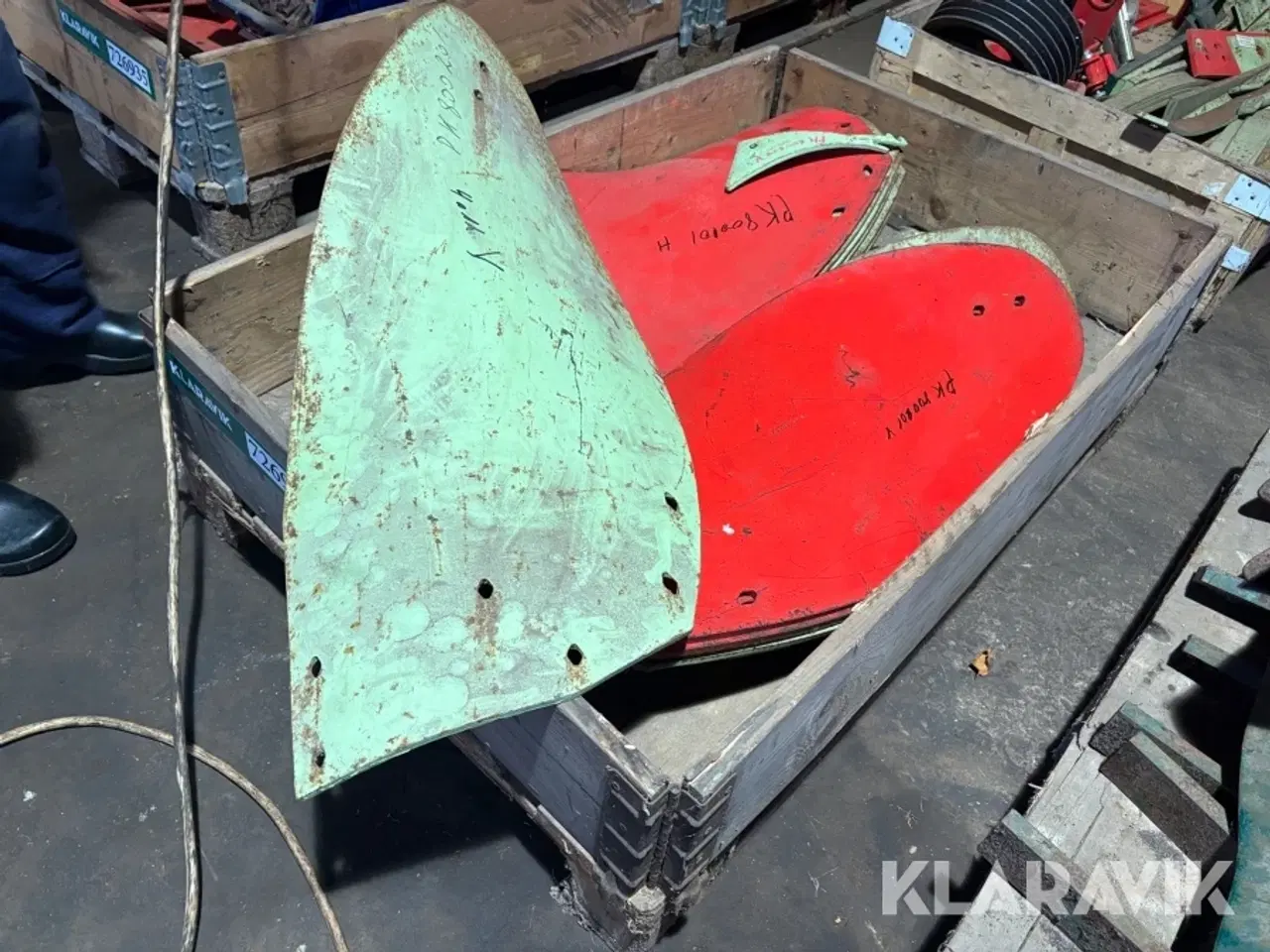 Billede 1 - Muldplader Vogel og Noot 13 styk