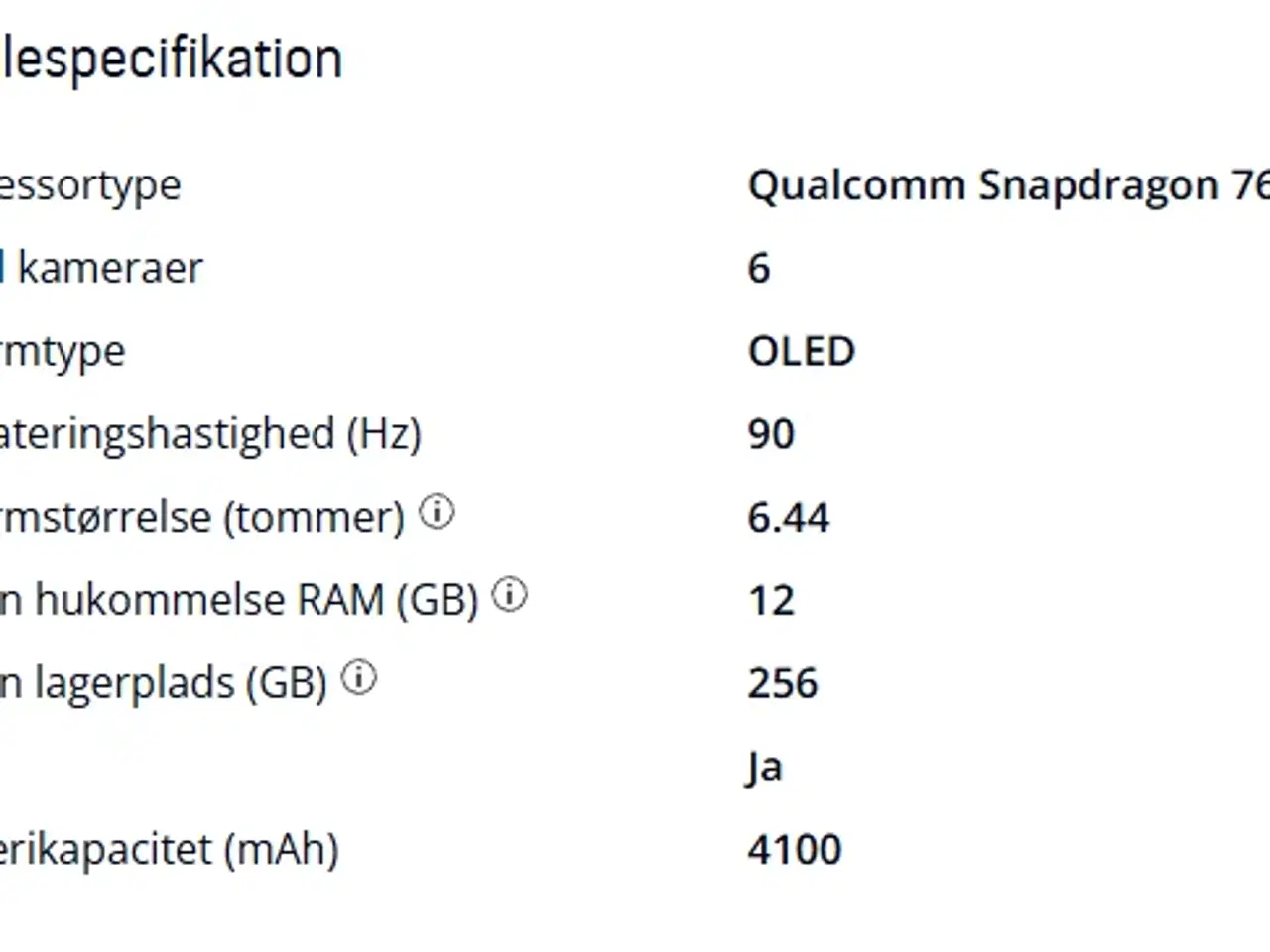 Billede 1 - Oneplus nord 5g