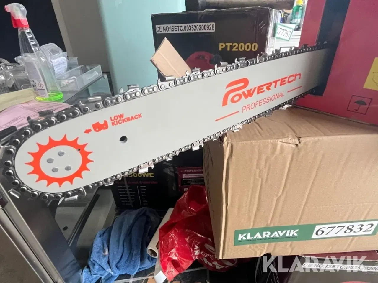 Billede 7 - Motorsav Powertech 52cc