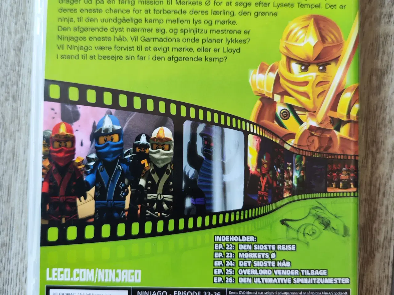 Billede 2 - DVD Lego Ninjago Afsnit 22-26 