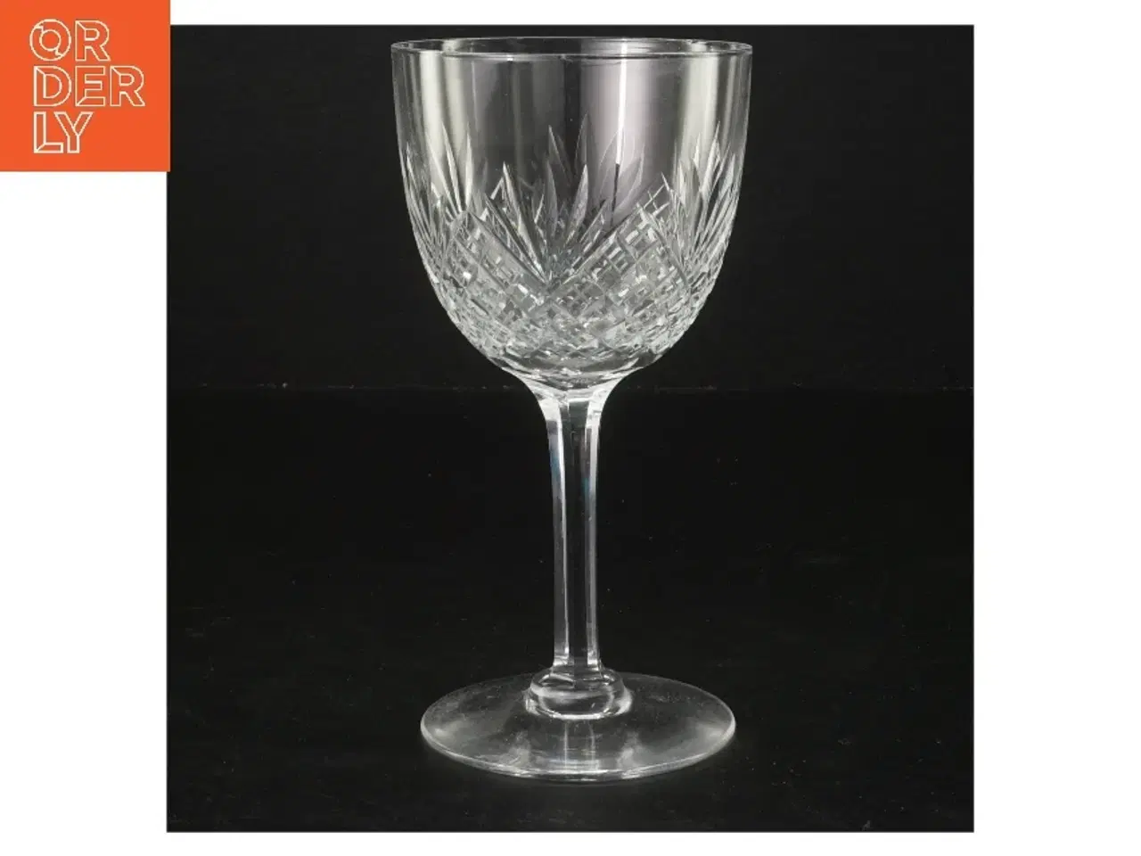 Billede 1 - Krystal vinglas (str. 16,5 cm)