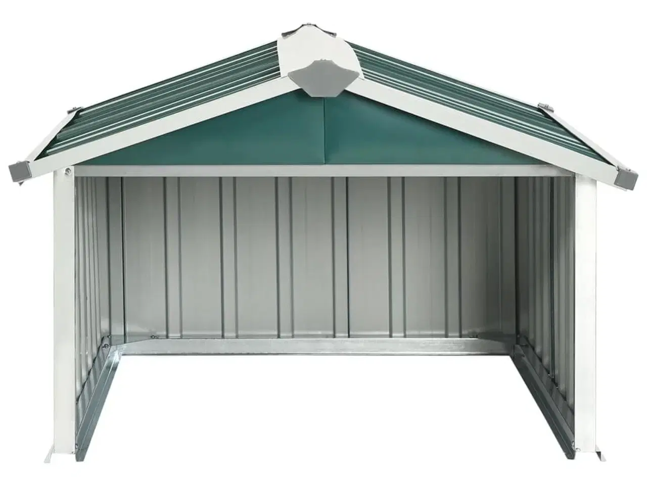 Billede 4 - Garage til robotplæneklipper 92x97x63 cm galvaniseret stål grøn