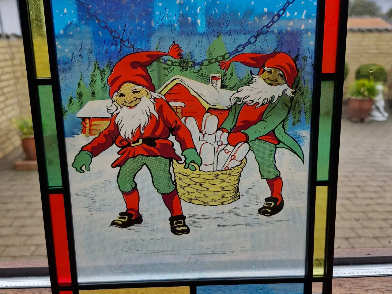 Billede 1 - Retro vindues motiv 