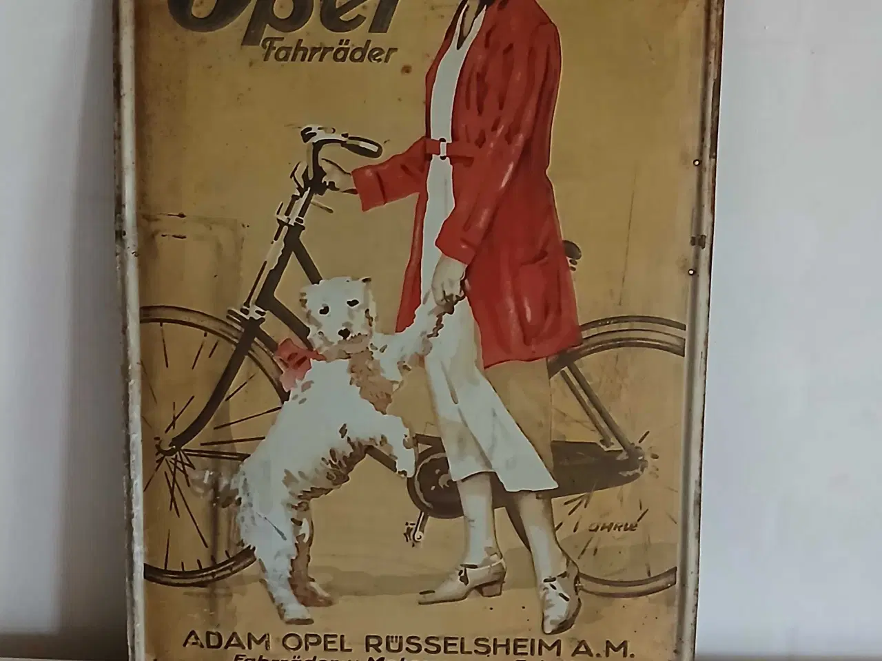 Billede 1 - Skilt fra Opel