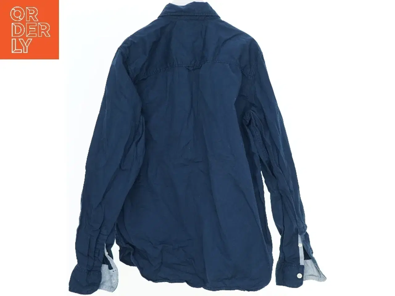 Billede 2 - Herreskjorte i denim fra Logg (str. 158)