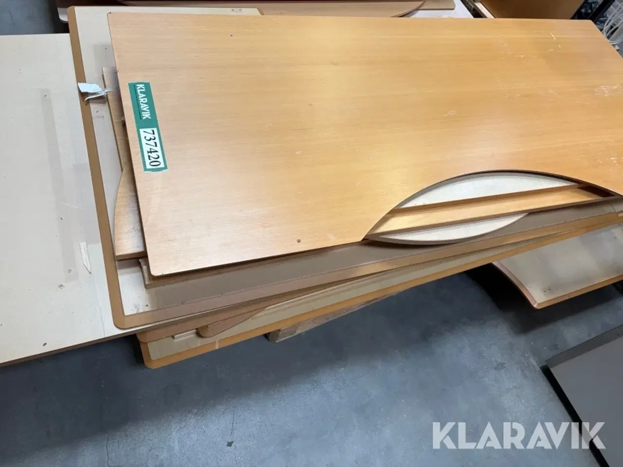 Billede 1 - Blandet lot bordplader