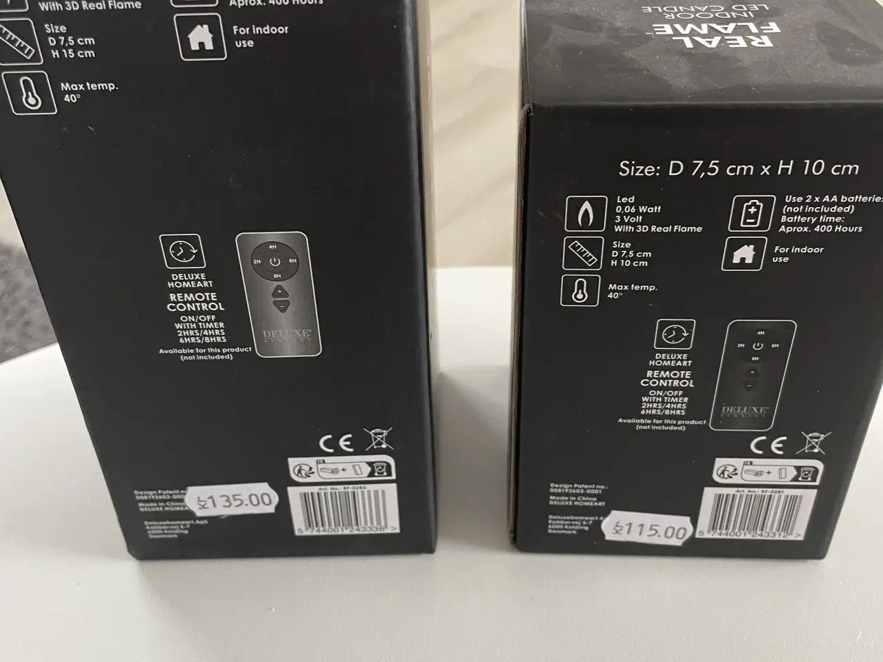 Billede 3 - Flotte Deluxe lys til batteri