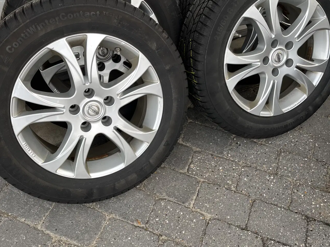 Billede 1 - Alufælge monteret med vinterdæk