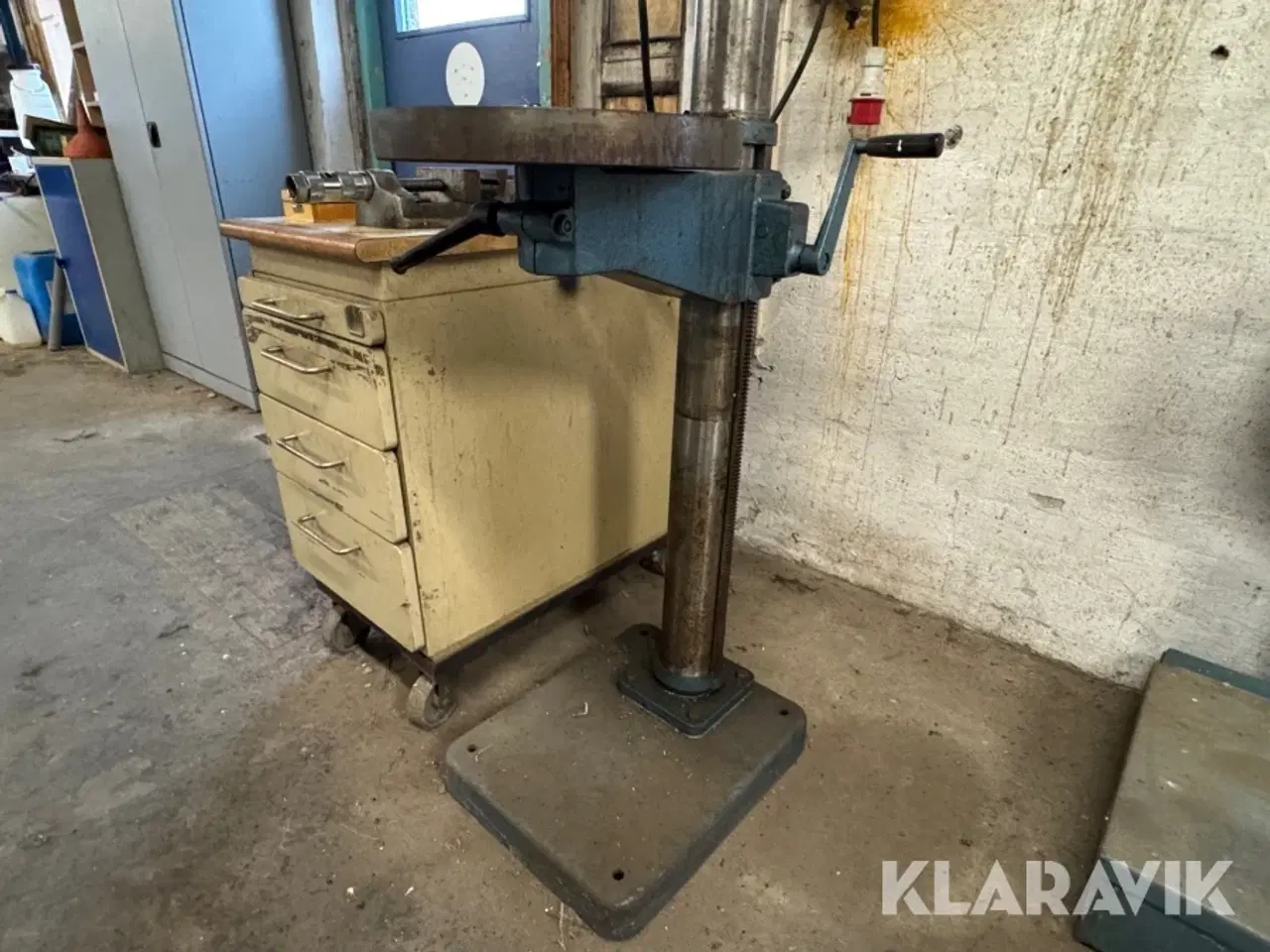 Billede 6 - Såjleborremaskine AB Arboga Maskiner A 2508 med værktøjsskab og tilbehør