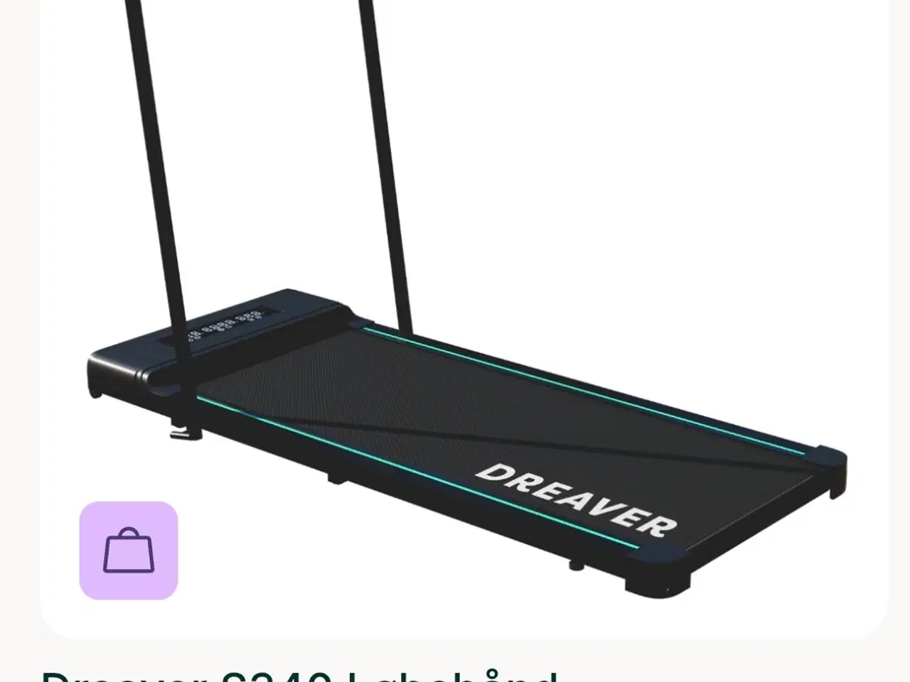 Billede 1 - løbebånd ubrugt, beskyttelsesmåtte ubrugt