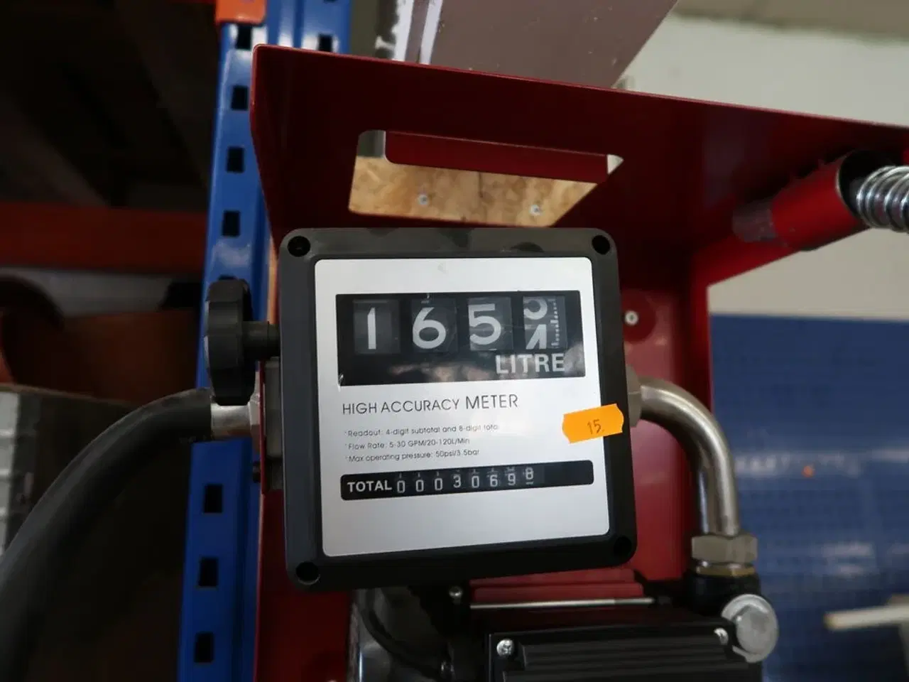 Billede 2 - Dieseltank med pumpe WILTEC CYB600TI