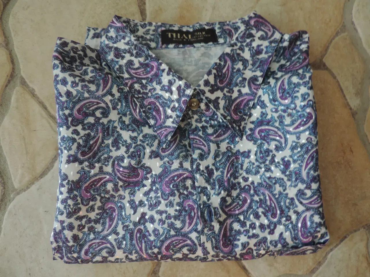 Billede 1 - Silke skjorte, flot.