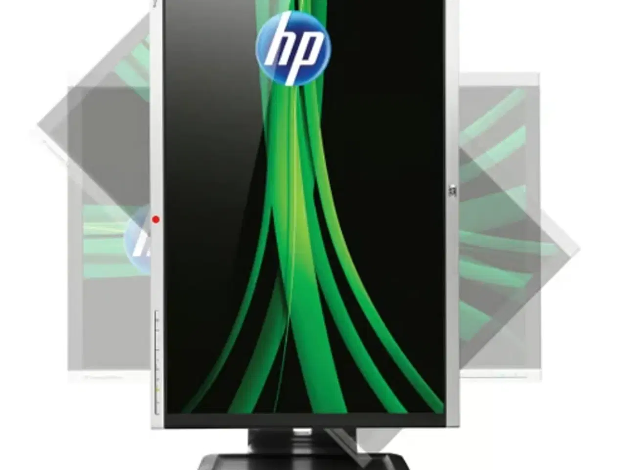 Billede 3 - HP 24" skærm med kabler