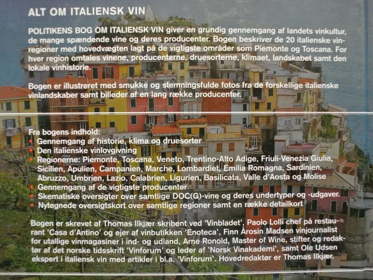 Billede 3 - politikens bog om italiensk vin, af thomas ilkjær 