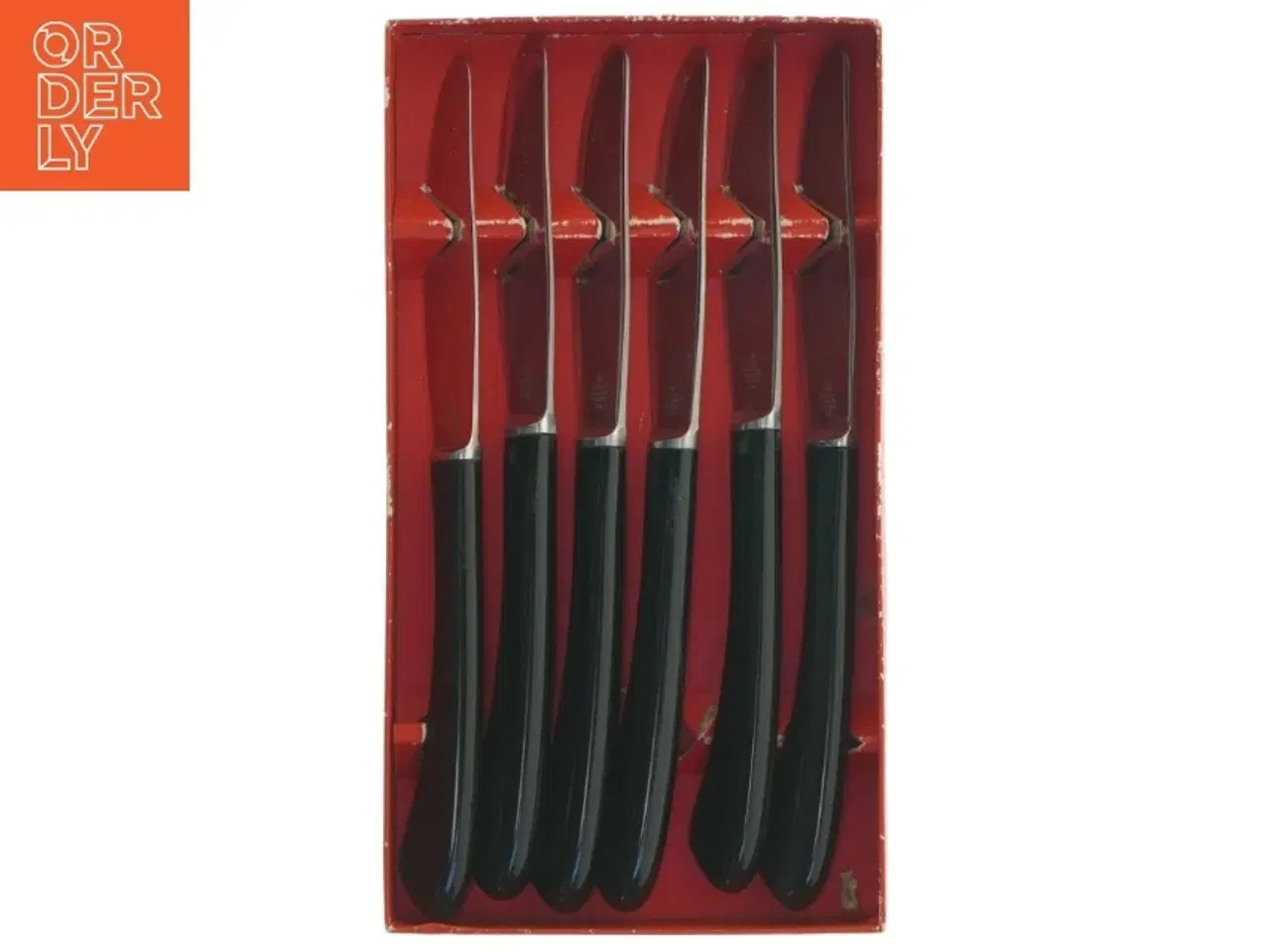 Billede 1 - Sæt med 6 smørknive fra Raadvad (str. 6 styk 21,5 cm)