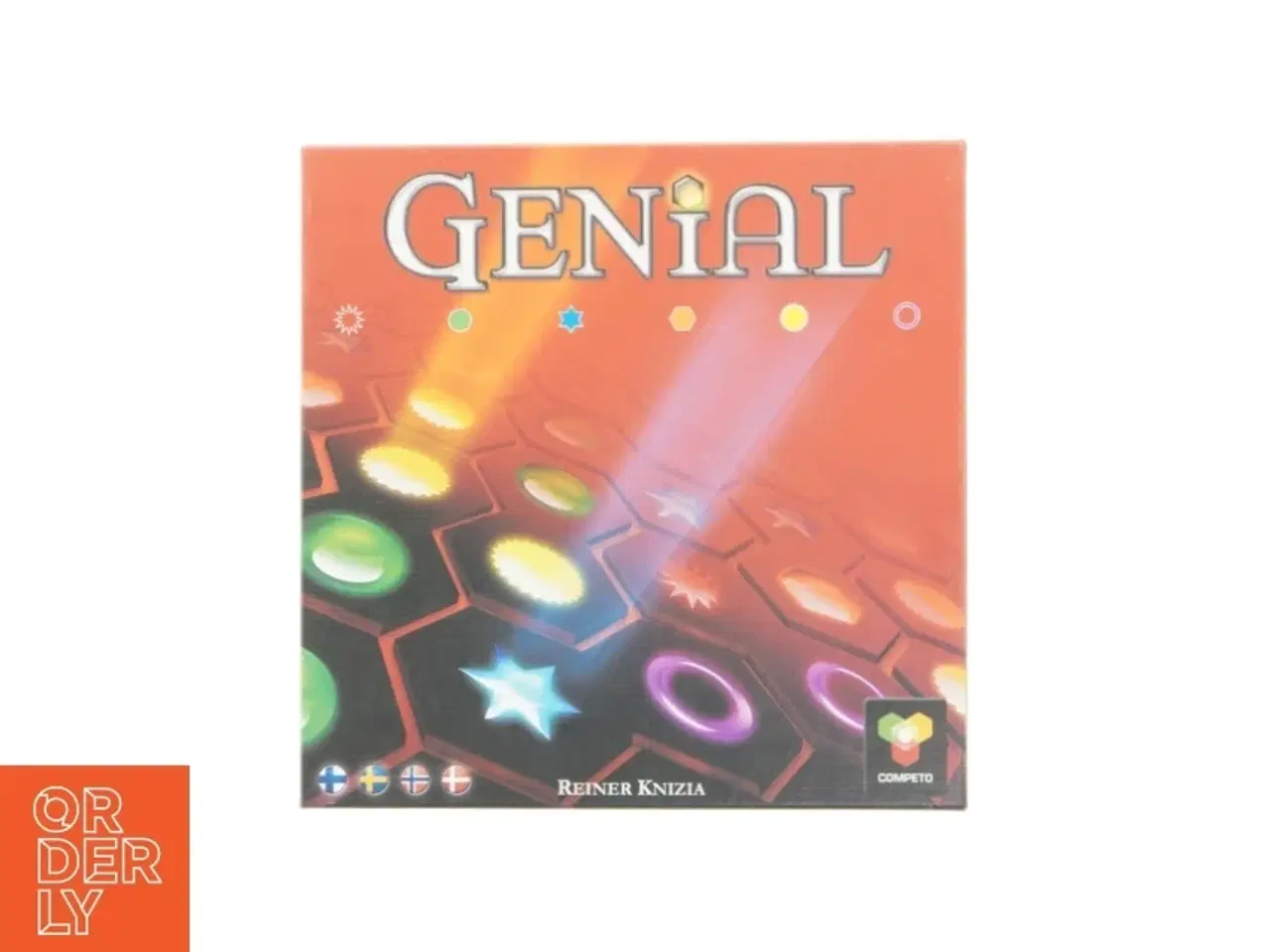 Billede 1 - Brætspil 'Genial' (str. 25 x 25 x 5 cm)